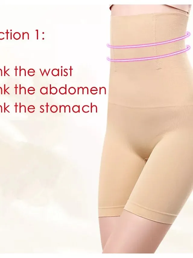 abdominal underwear women shaping high waist and hip shaping slimming volume autumn winter summer corset boxer safety pants thin section