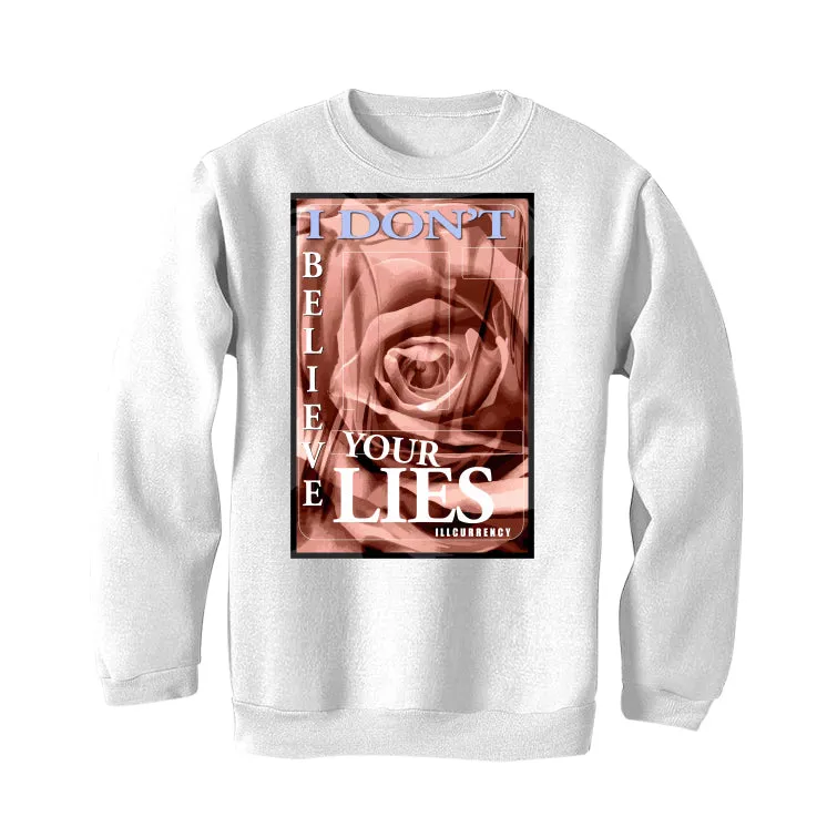 Air Jordan 1 High OG “Skyline” | illcurrency White T-Shirt (I DON'T BELIEVE YOUR LIES)