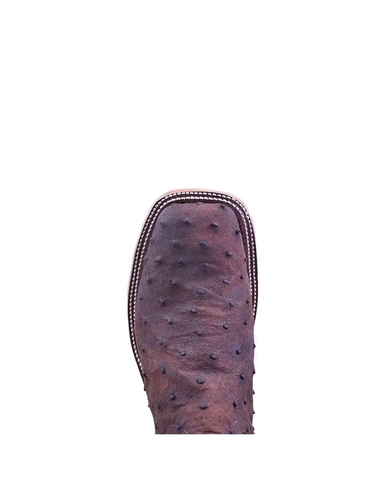 Anderson Bean | Kango Tobacco Mojave Full Quill Ostrich Boot