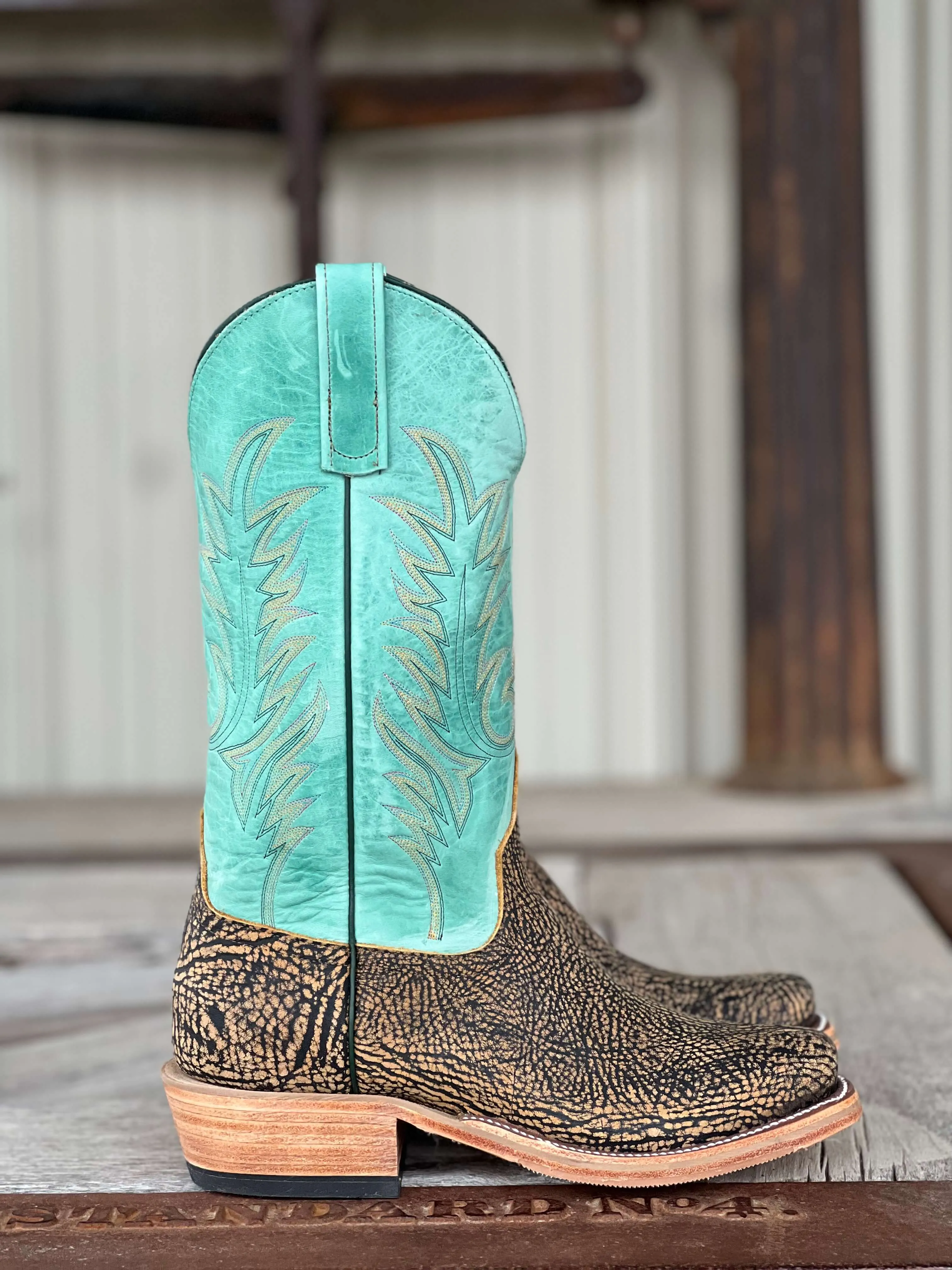 Anderson Bean | Mocha Shrunken Shoulder Boot