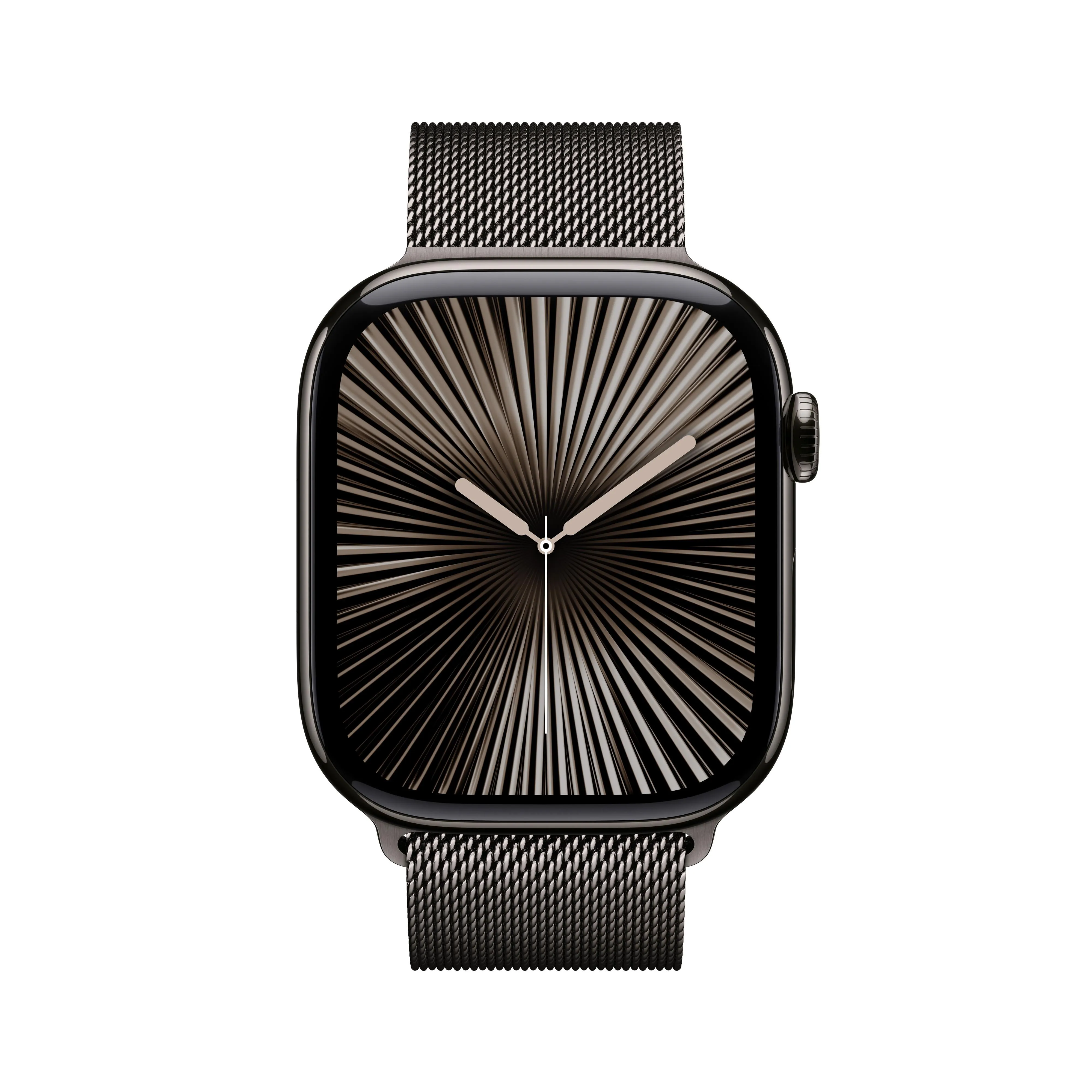 Apple Watch Series 10 GPS   Cellular 42mm Slate Titanium Case with Slate Milanese Loop