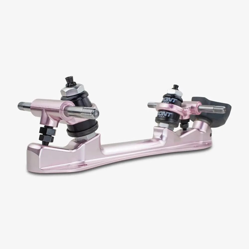 Athena Rose Gold Roller Skate Plates