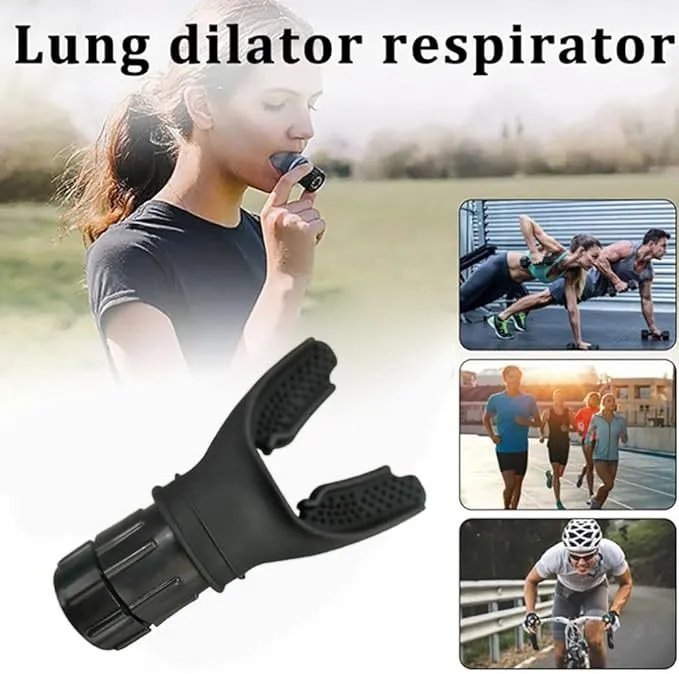 Breathing Trainer Lung Face Mouthpiece