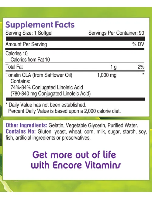 Encore CLA 1000mg