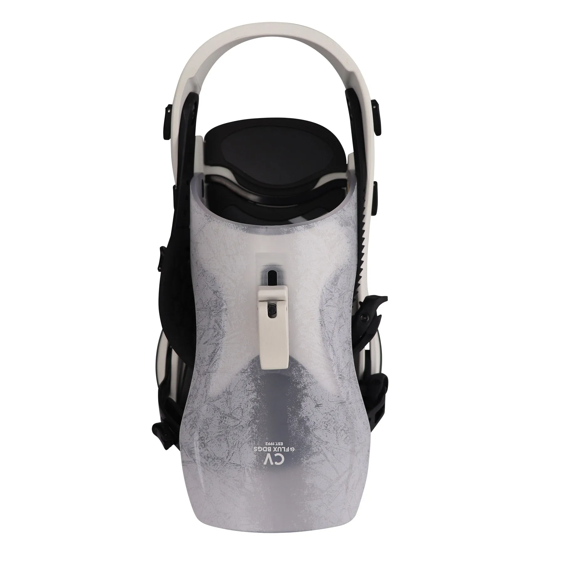 Flux CV Snowboard Bindings Mens White