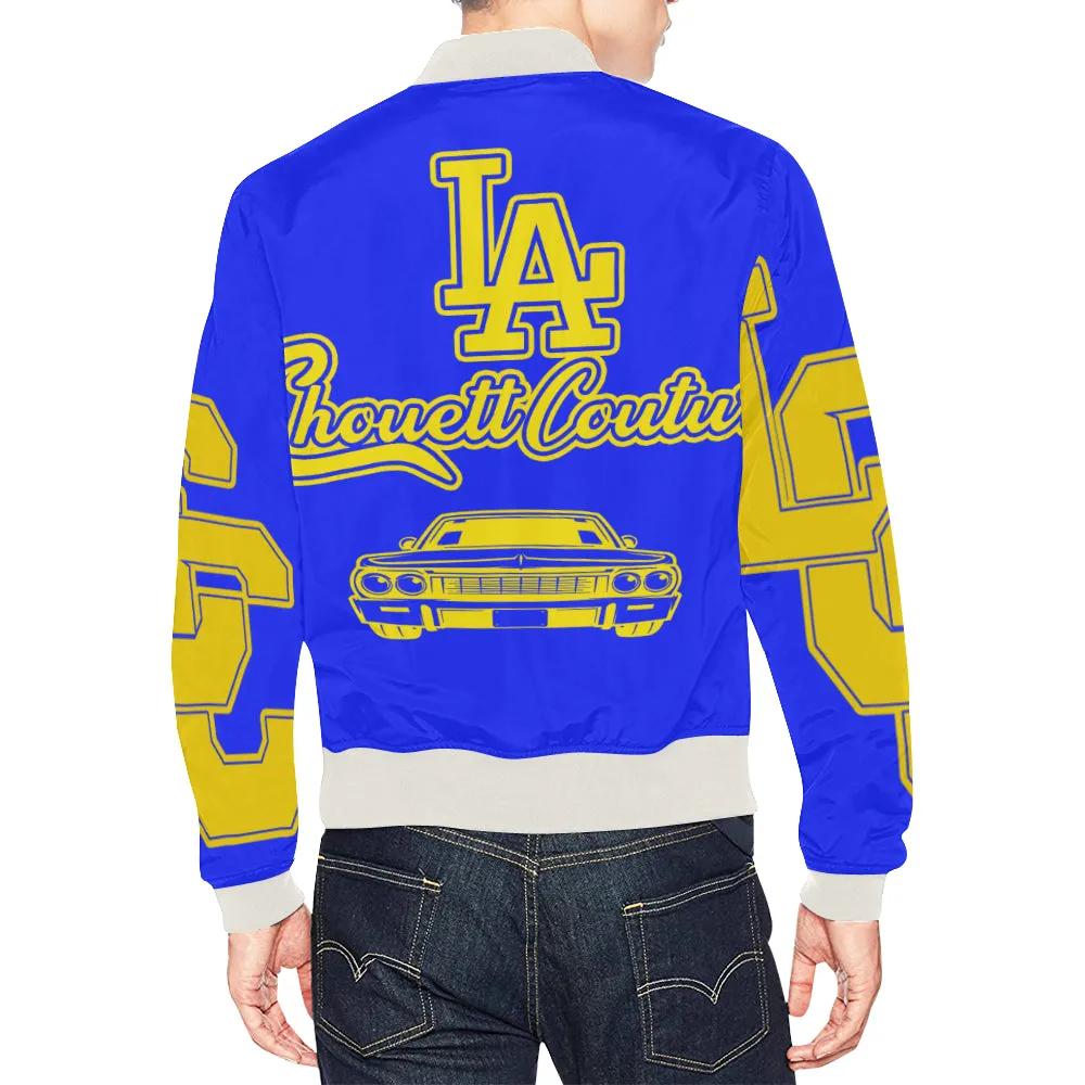 LCC ANGELES All Over Print Bomber Jacket for Men