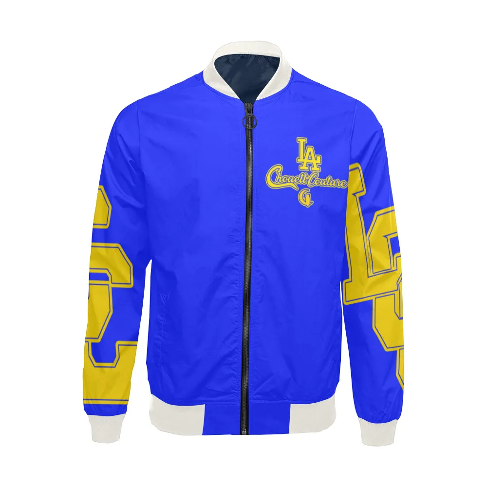 LCC ANGELES All Over Print Bomber Jacket for Men