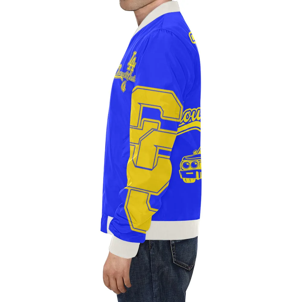 LCC ANGELES All Over Print Bomber Jacket for Men