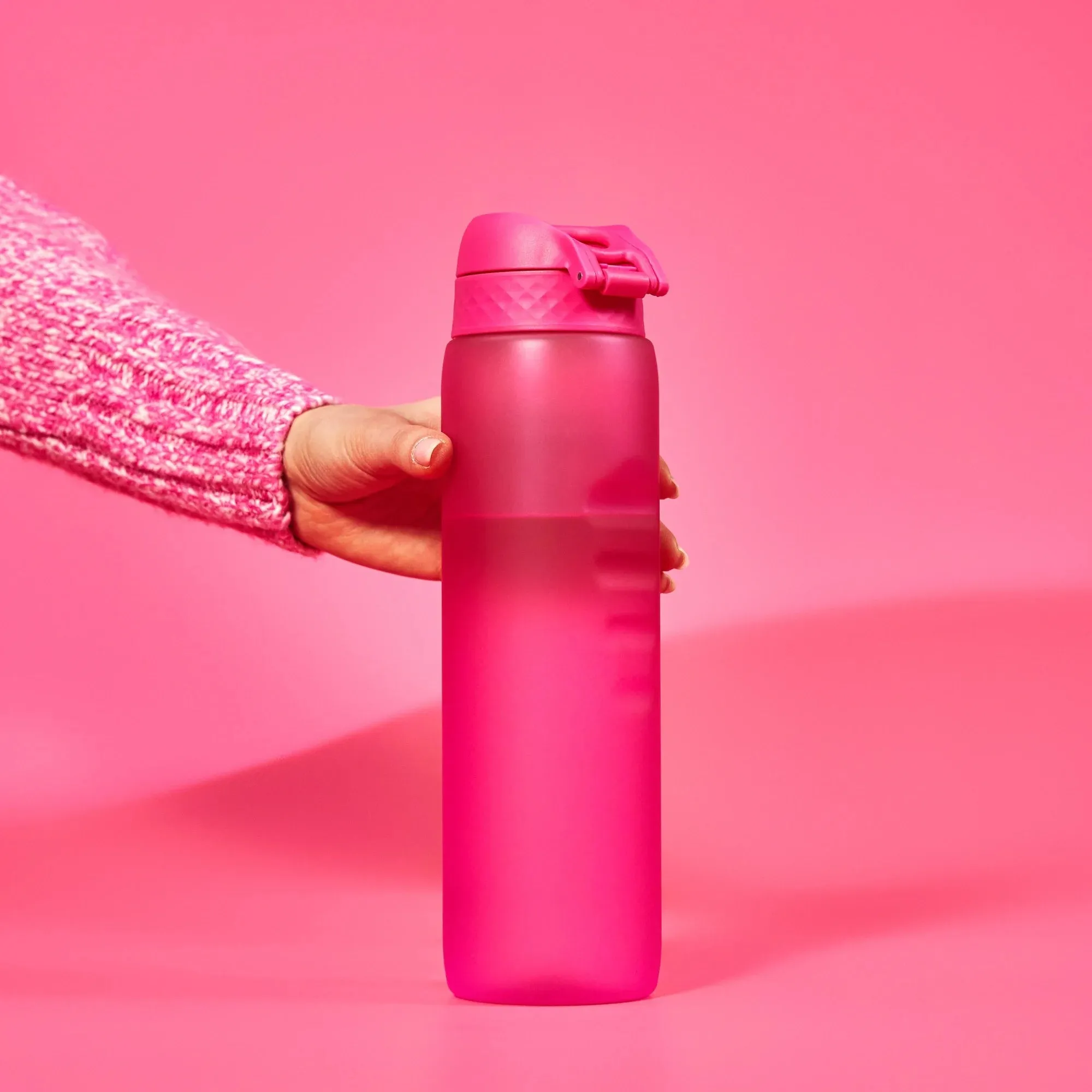 Leak Proof 1 litre Water Bottle, Recyclon, Pink