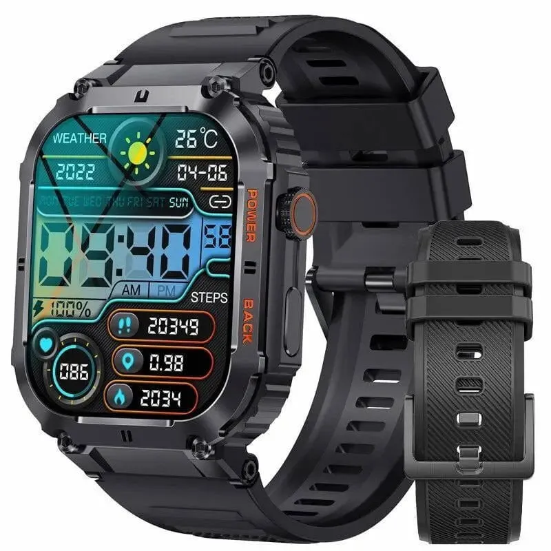LovelyRLovely Men's 1.96" Fitness Smart Watch