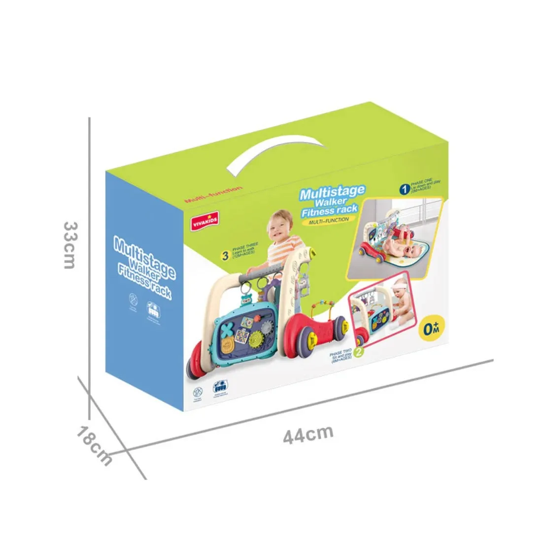 Maya & Friends Multistage Walker Fitness Rack