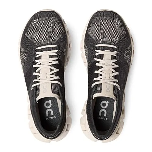 ON Cloud Women's CloudX Running Shoes Black Pearl