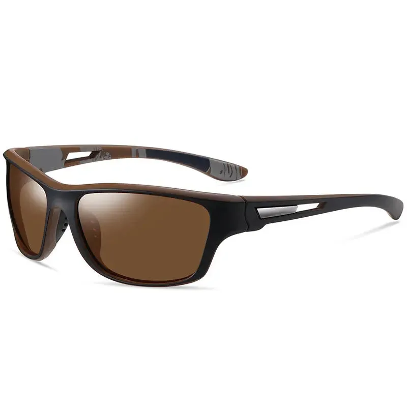 Polarized Sports Sunglasses Driving shades For Men TR90 Unbreakable Frame