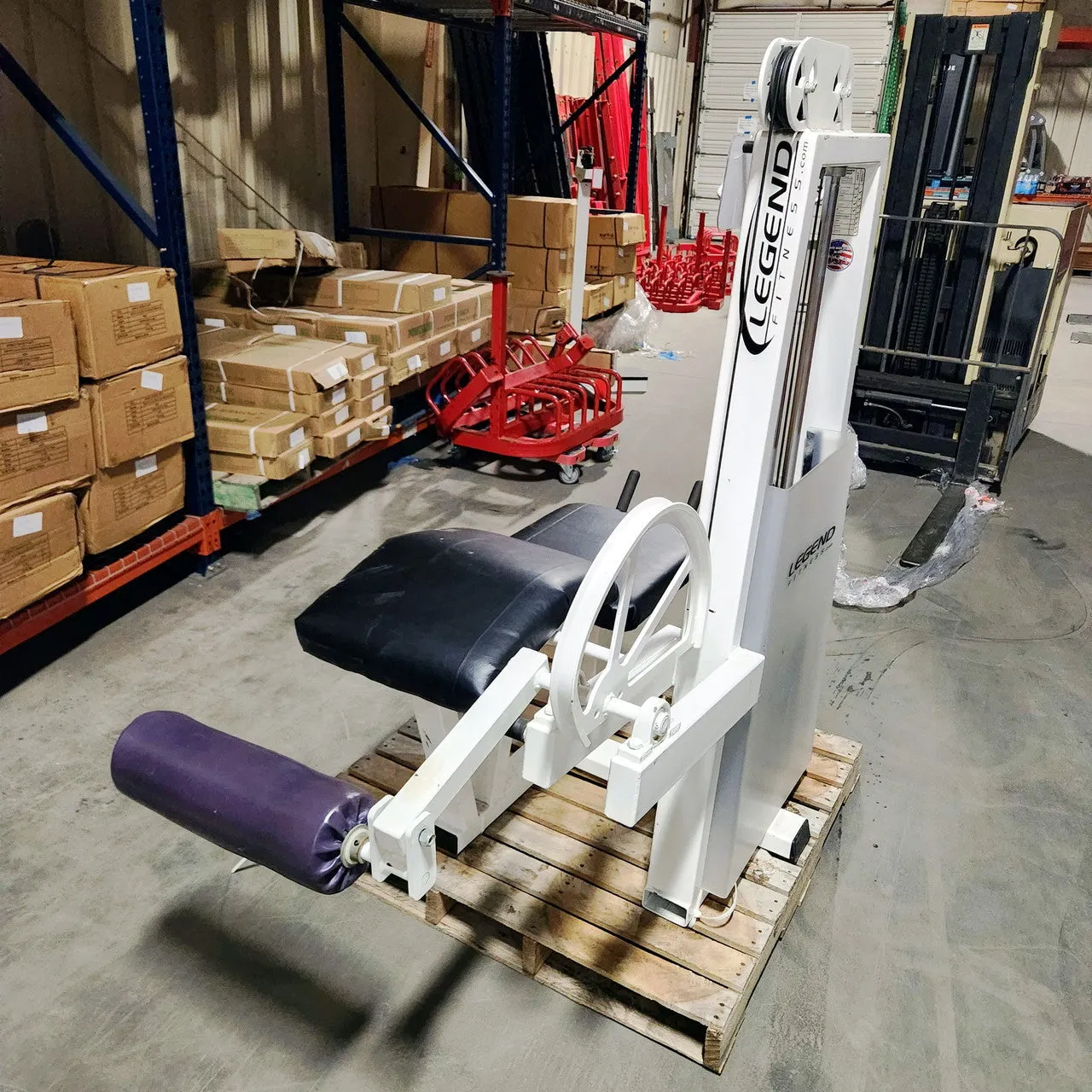 Refurbished Legend Fitness Prone Leg Curl Commercial Grade