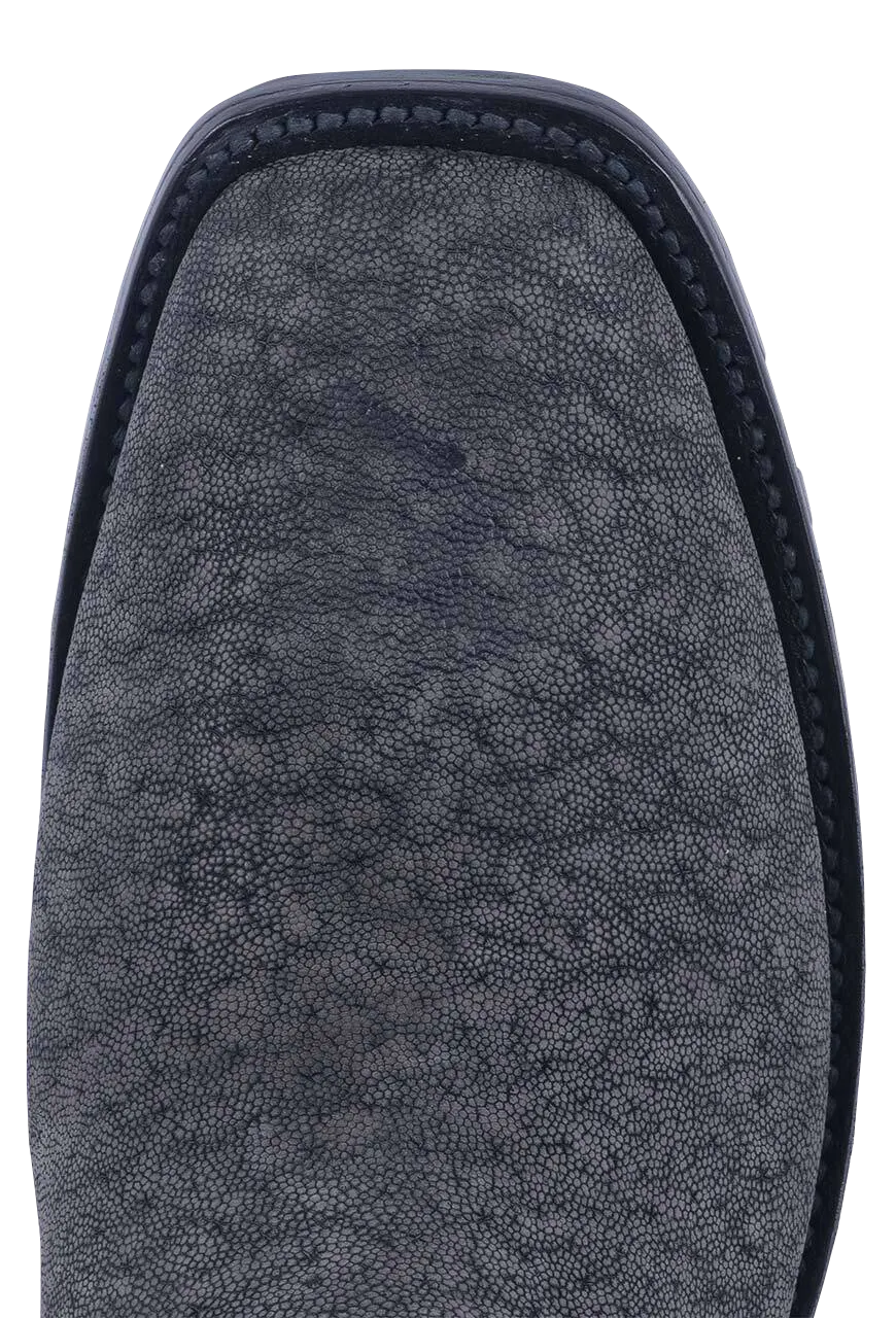Rios of Mercedes Elephant Milan Cowboy Boots - Granite