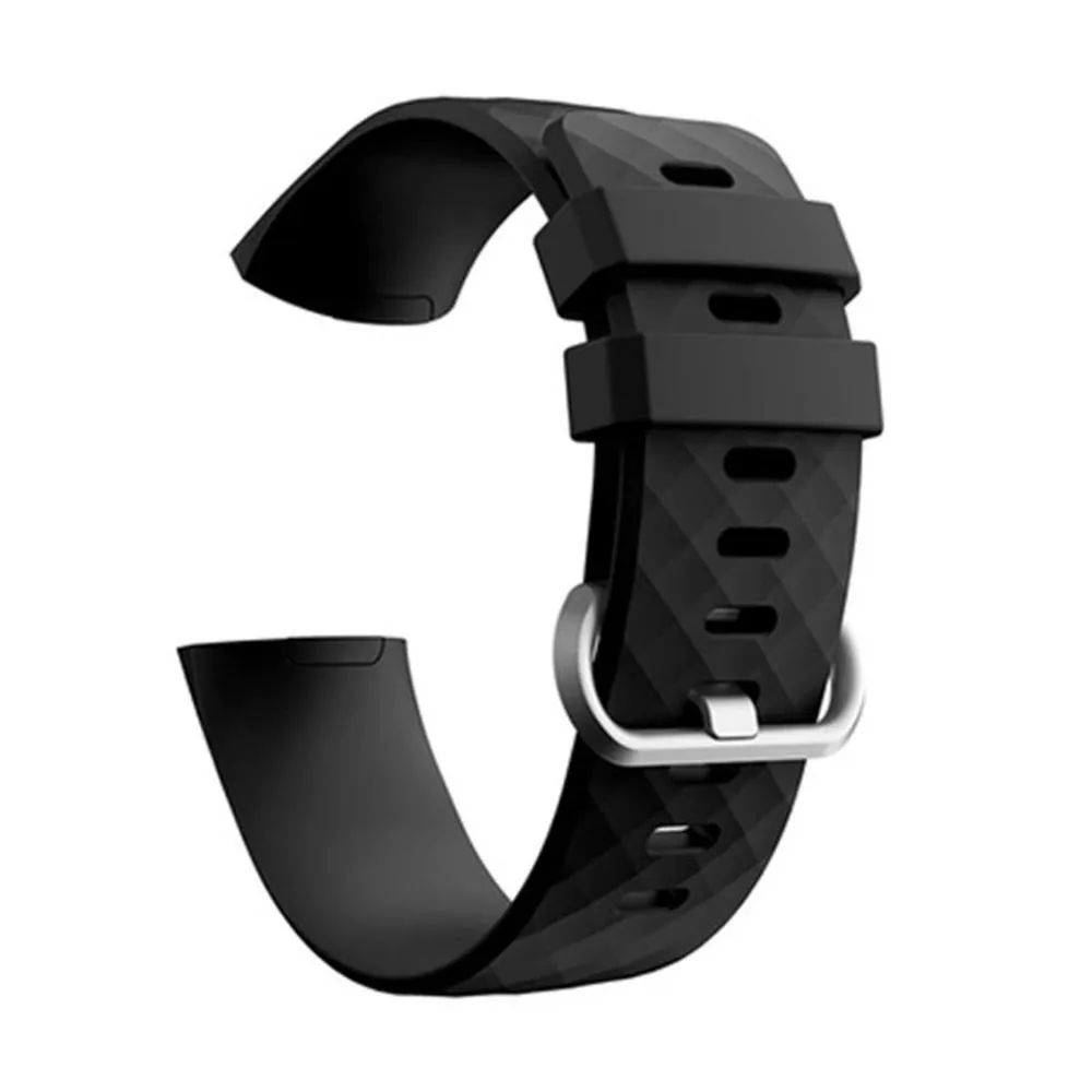 Silicone Sport Replacement Band for Fitbit Charge 3