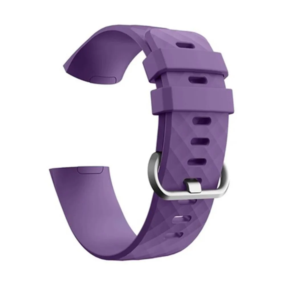 Silicone Sport Replacement Band for Fitbit Charge 3