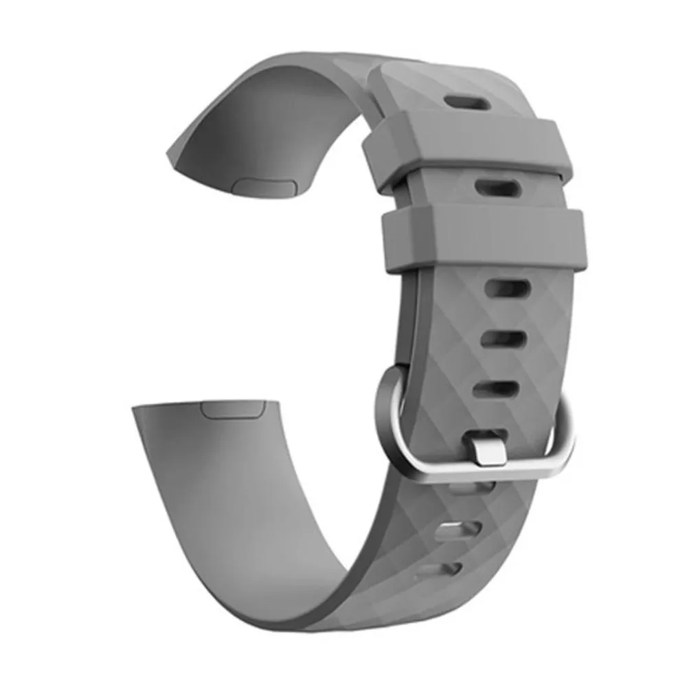 Silicone Sport Replacement Band for Fitbit Charge 3