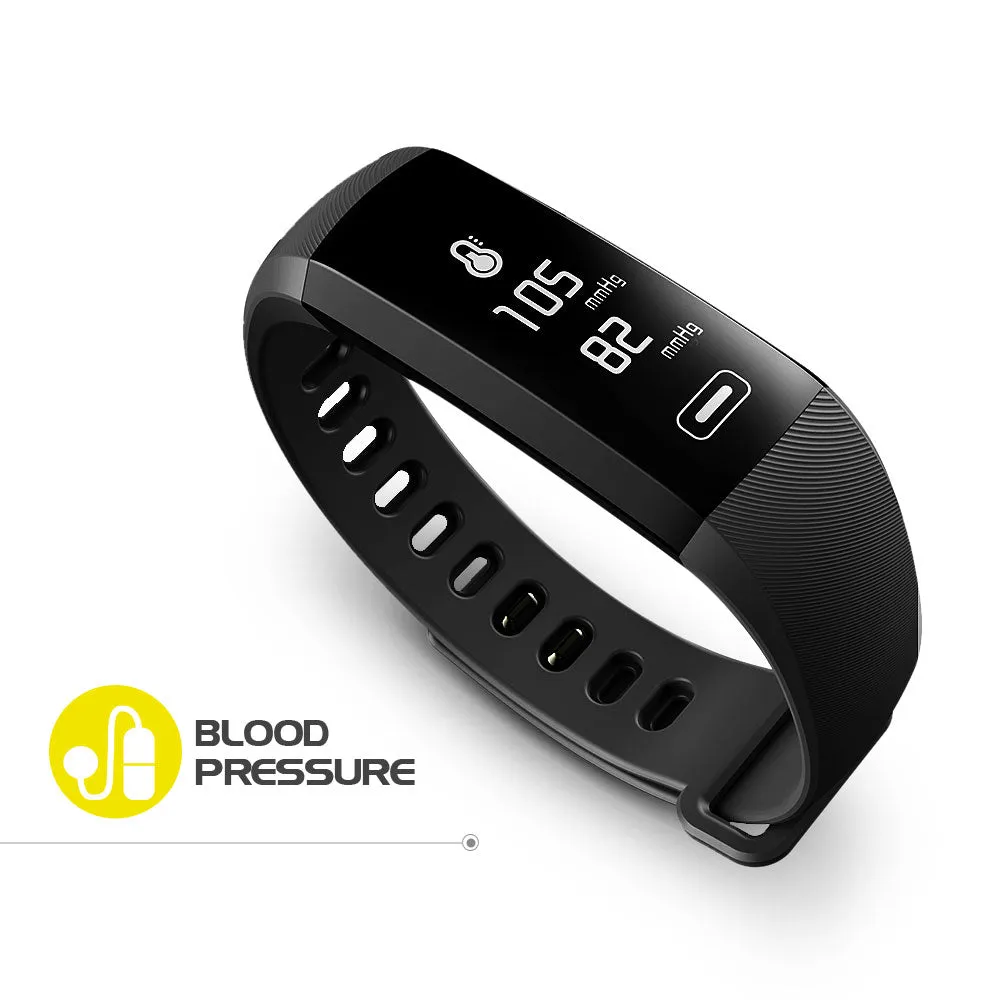 Smart Fitness Bracelet Intelligent Push Message 50 Words Blood Pressure Oxygen Heart Rate Monitor