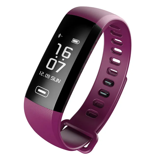 Smart Fitness Bracelet Intelligent Push Message 50 Words Blood Pressure Oxygen Heart Rate Monitor