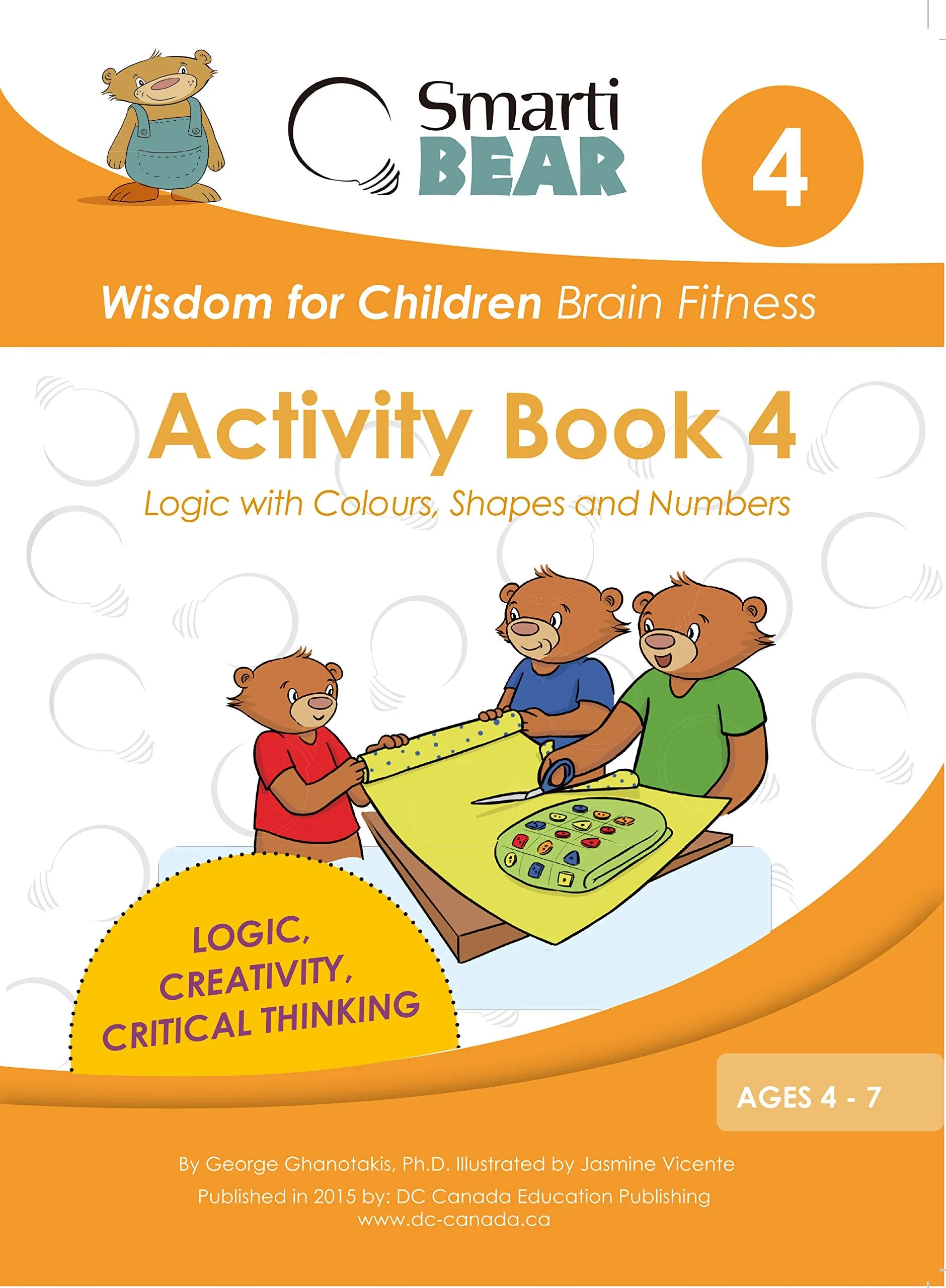 Smarti Bear Brain Fitness Activity Book 4