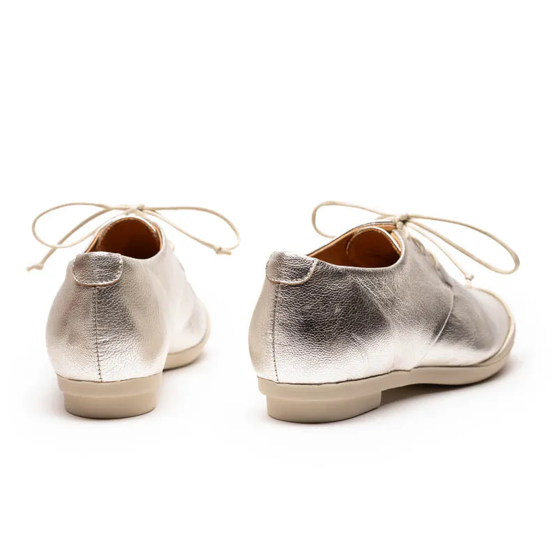 SS24 GEEK Veuve | Leather Sneakers