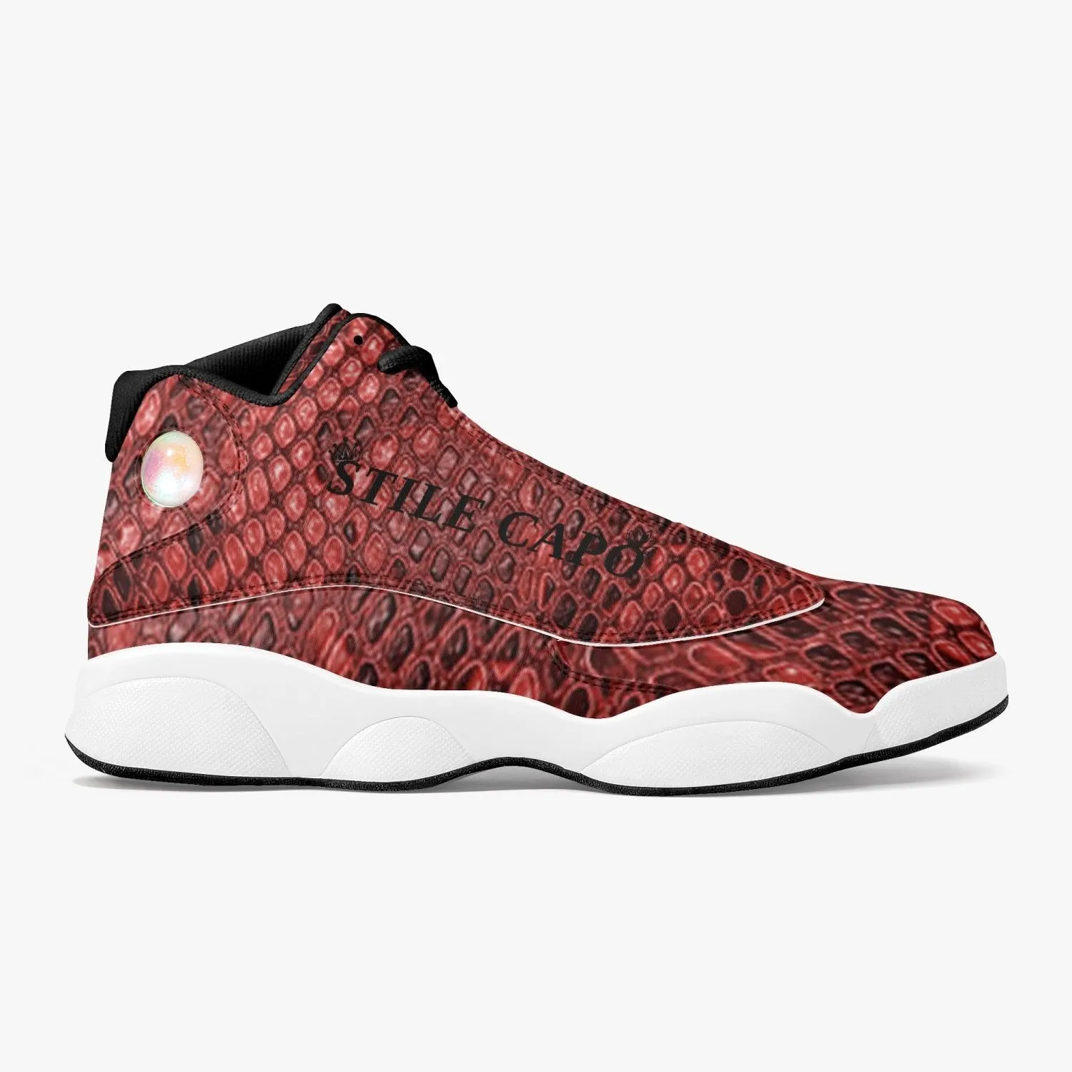 STILE CAPO High-Top Leather Basketball Sneakers