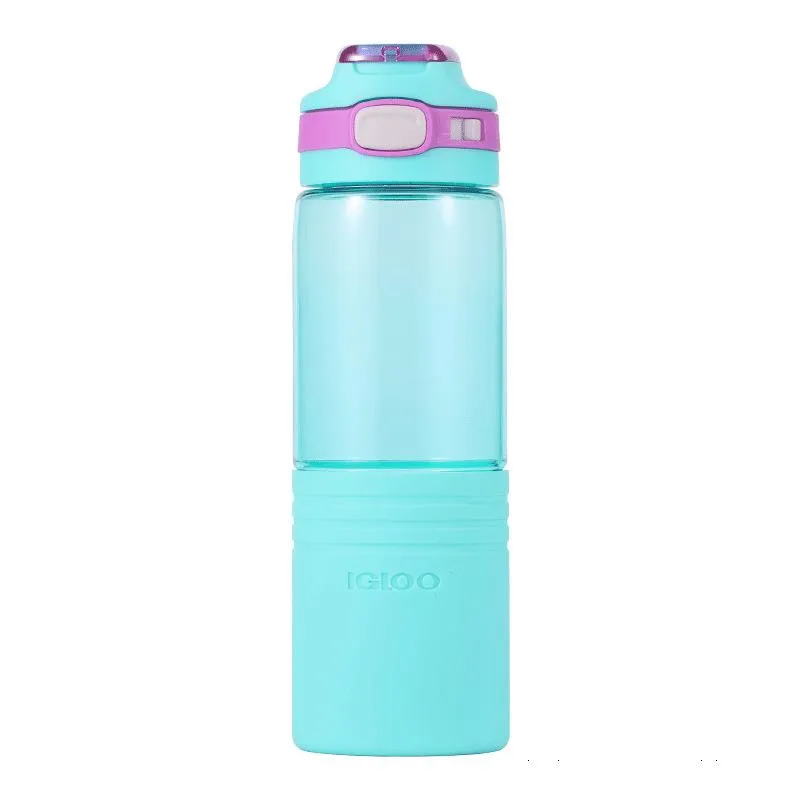 Water Bottle Sports  Straight Drink  Portable Kettle Adult Female Bounce Cover Creative Large Capacity Plastic Cup