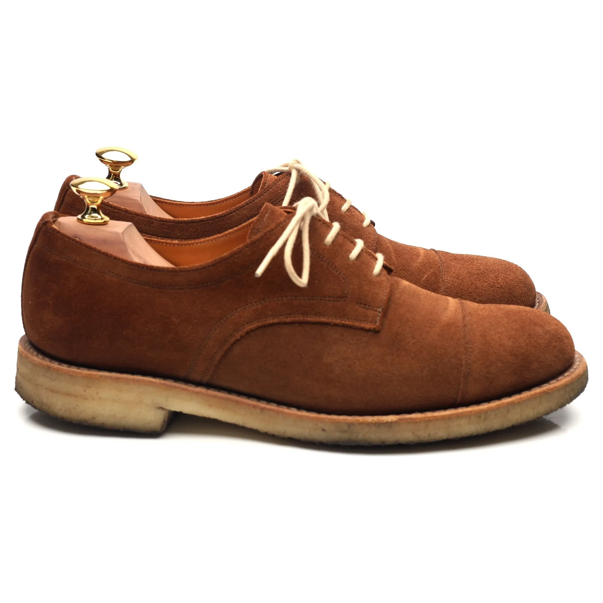 Women's 'Eleanor' Brown Suede Derby UK 6.5 D