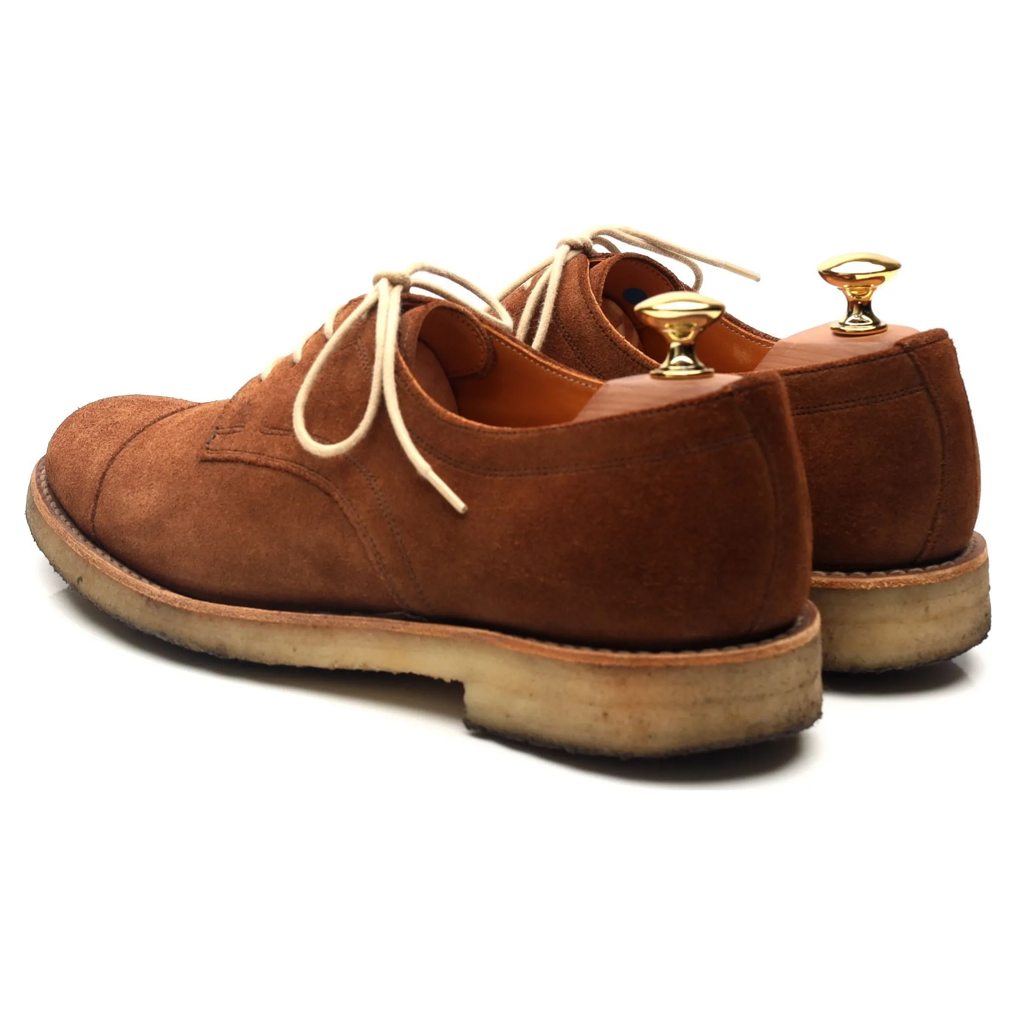 Women's 'Eleanor' Brown Suede Derby UK 6.5 D