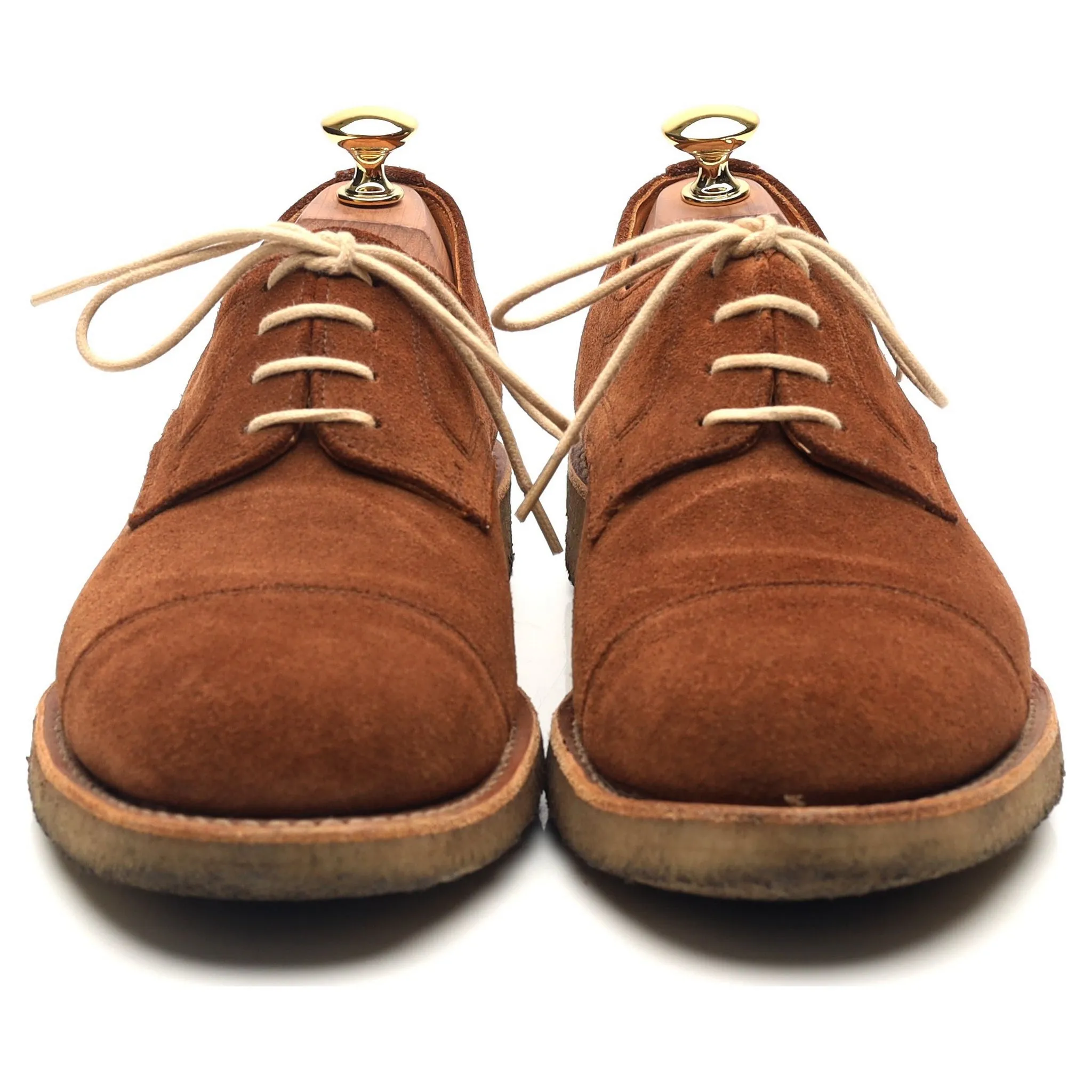 Women's 'Eleanor' Brown Suede Derby UK 6.5 D
